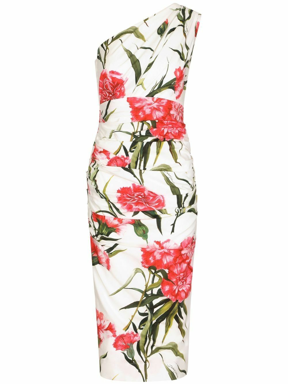 DOLCE & GABBANA - Printed Midi Dress Dolce & Gabbana