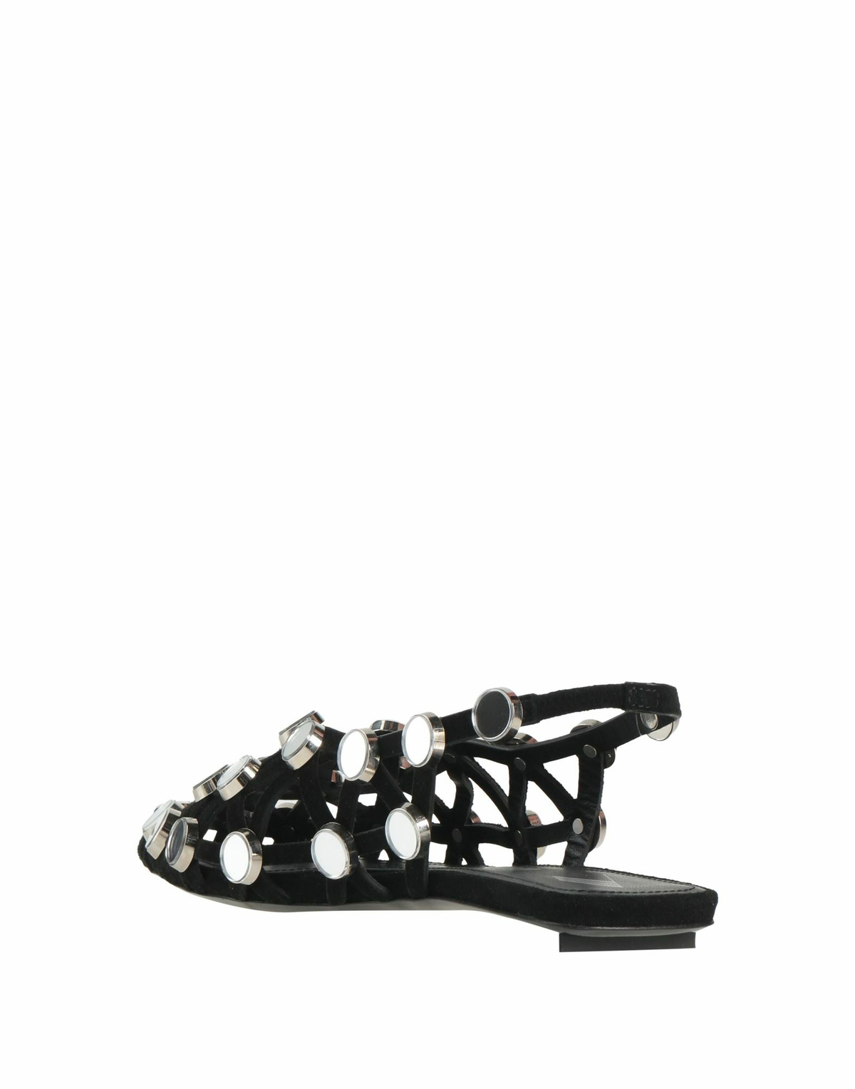 The Attico Womens Ballet flats in Black