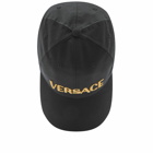 Versace Men's Logo Cap in Black