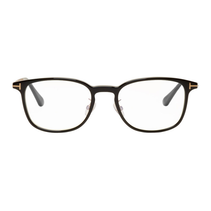 Photo: Tom Ford Black Blue Block Square Glasses