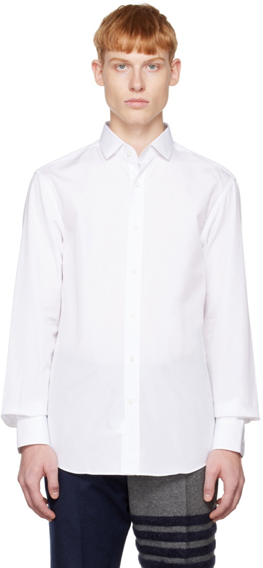 Photo: Ralph Lauren Purple Label White Buttoned Shirt