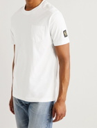 Belstaff - Thom Logo-Appliquéd Cotton-Jersey T-Shirt - White