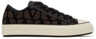 Valentino Garavani Brown Iconographe Totaloop Sneakers