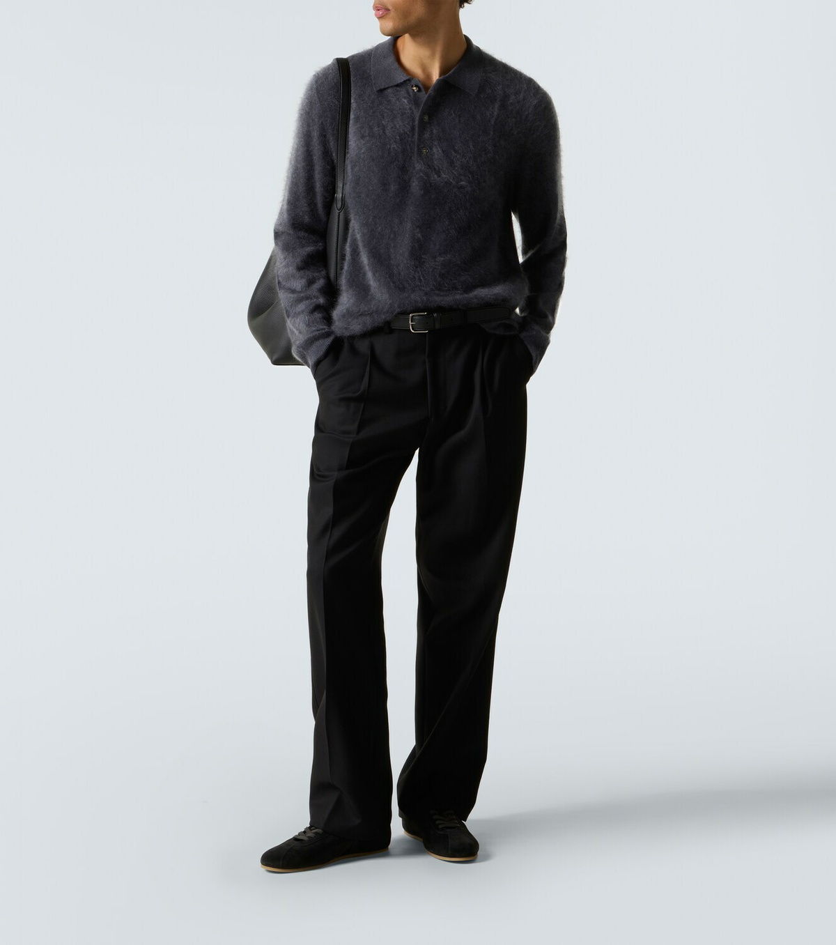 Arch4 Mr Oliver cashmere polo sweater