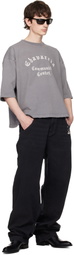 WILLY CHAVARRIA Black Straight Leg 'Bad Boy' Jeans