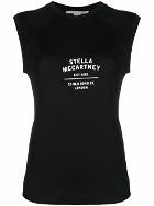 STELLA MCCARTNEY - Logo Sleeveless Cotton Top