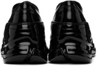 Simone Rocha Black Pearl Daisy Trek Sneakers