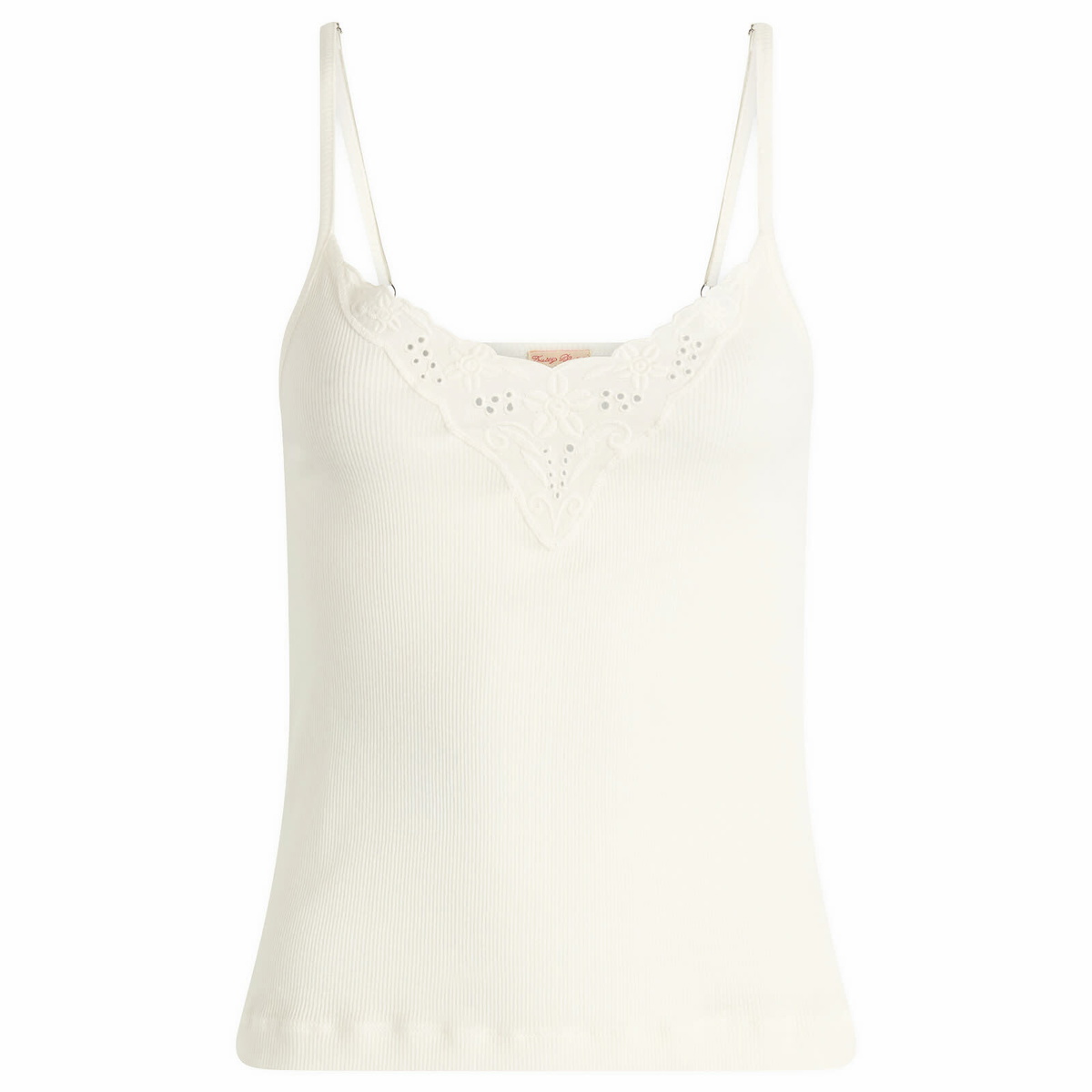 Fruity Booty Women's Juliette Vest Top in Cream