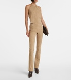 Stouls JP Long suede flared pants