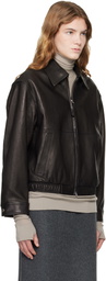 Dunst Black Drizzler Leather Jacket