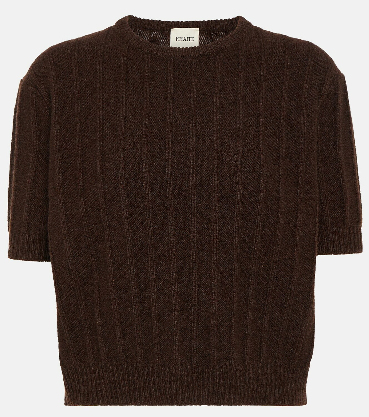Khaite Esmeralda ribbed-knit cashmere sweater