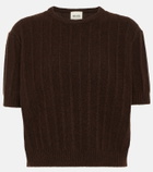 Khaite Esmeralda ribbed-knit cashmere sweater