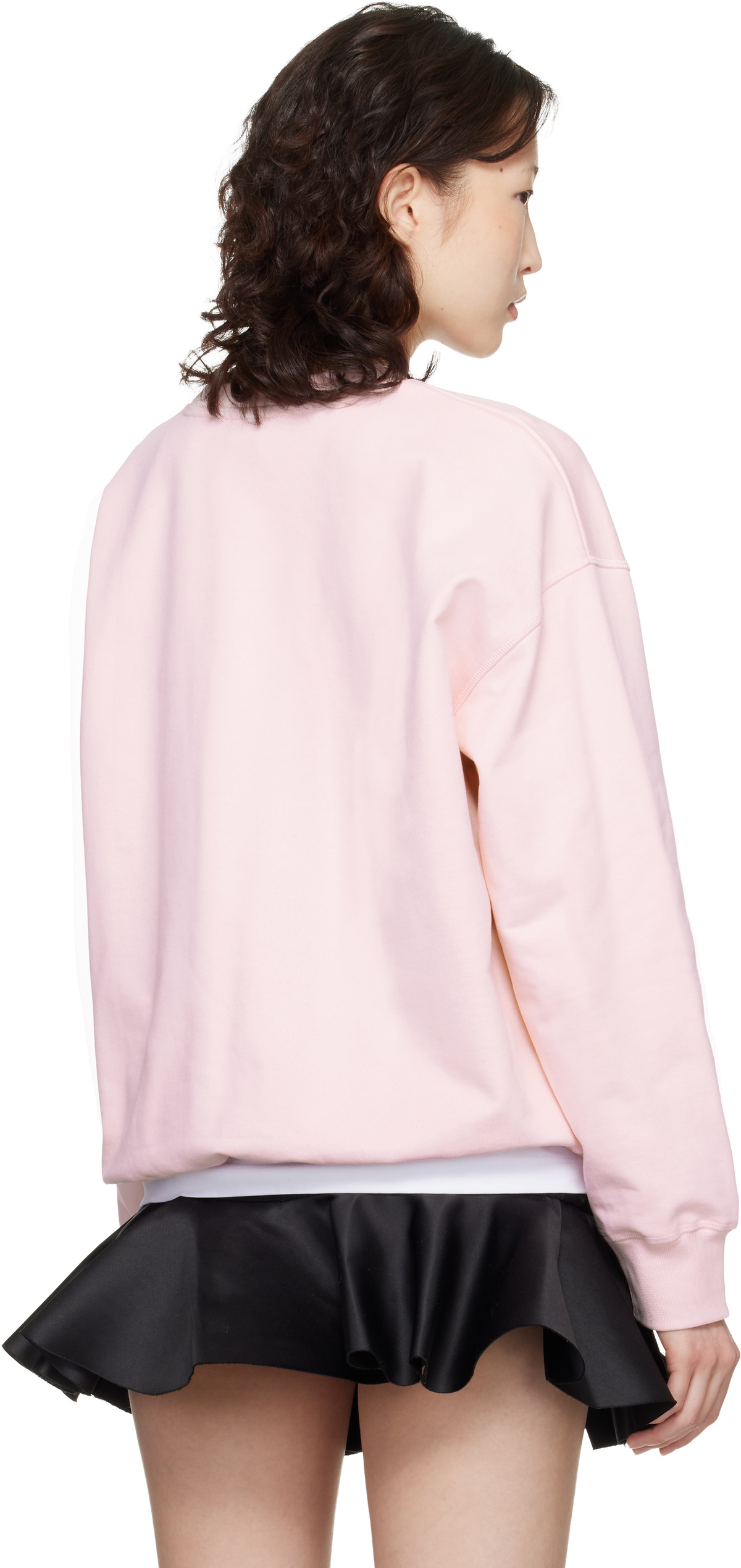 GANNI Pink Poodle Sweatshirt