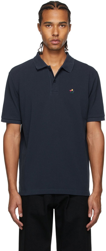 Photo: Noah Navy Paisley Polo