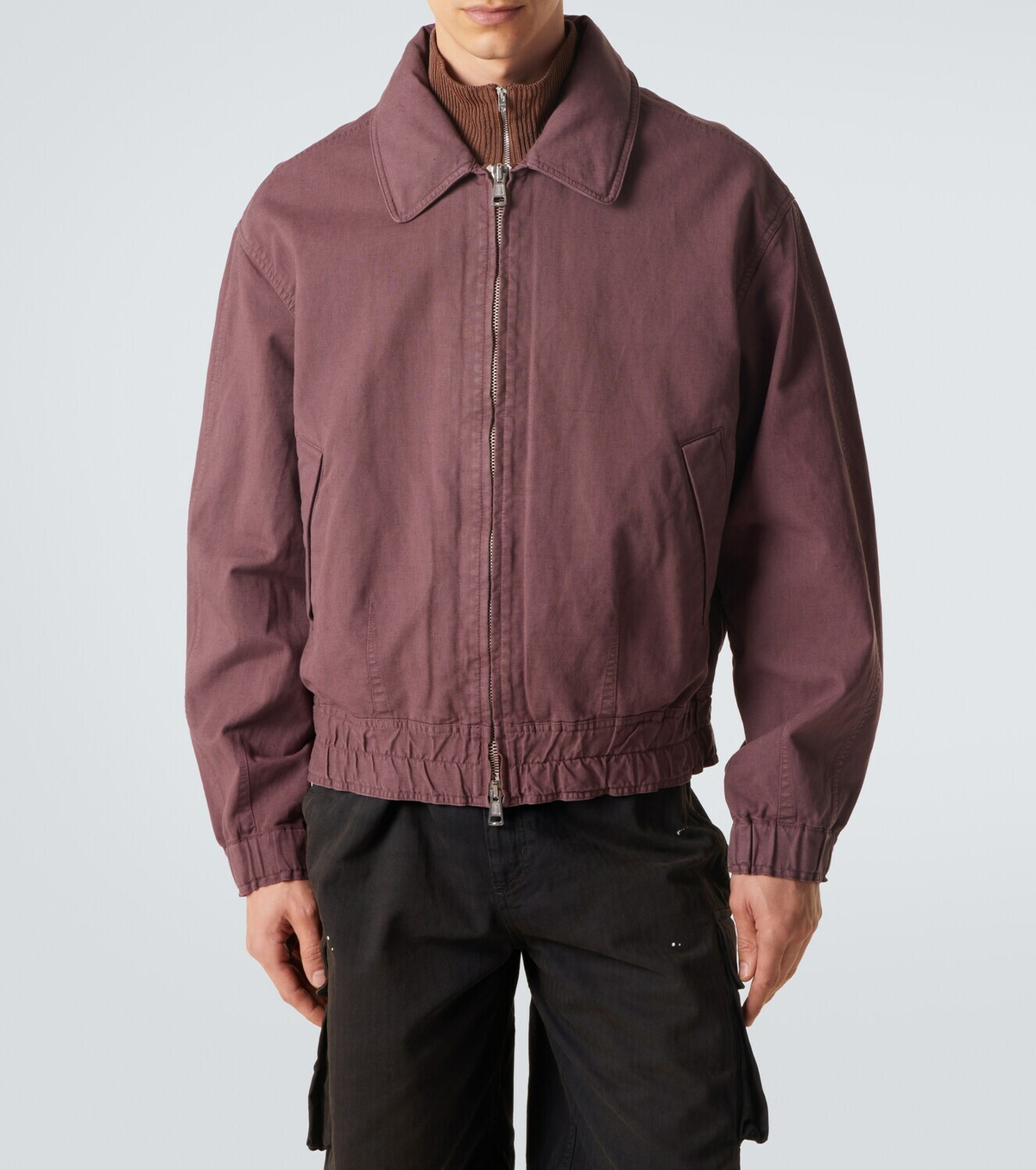 Our Legacy Command cotton and linen bomber jacket