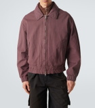 Our Legacy Command cotton and linen bomber jacket