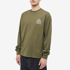 Heresy Men's Arch Long Sleeve T-Shirt in Green