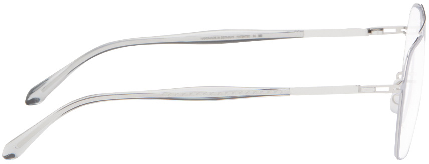 Mykita Silver Arlo Glasses