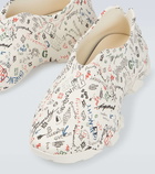 Givenchy - Monumental Mallow printed shoes