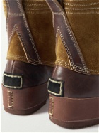 Visvim - Decoy Duck Leather and Suede Boots - Brown
