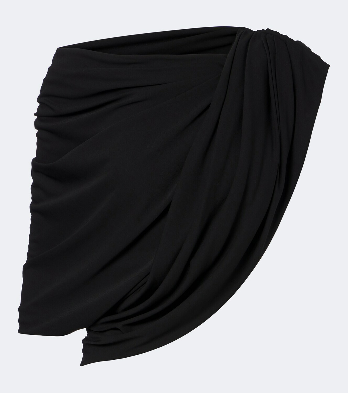 Balenciaga Draped one-shoulder jersey top