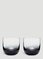 Tom Dixon Set of Two Tank Whiskey Glasses