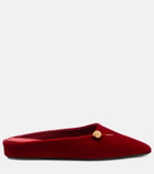 Herbert Levine Sleep On It velvet mules