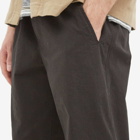 Folk Men's Drawcord Assembly Pant in Soft Black Ripstop