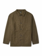 OrSlow - Cotton and Linen-Blend Jacket - Brown
