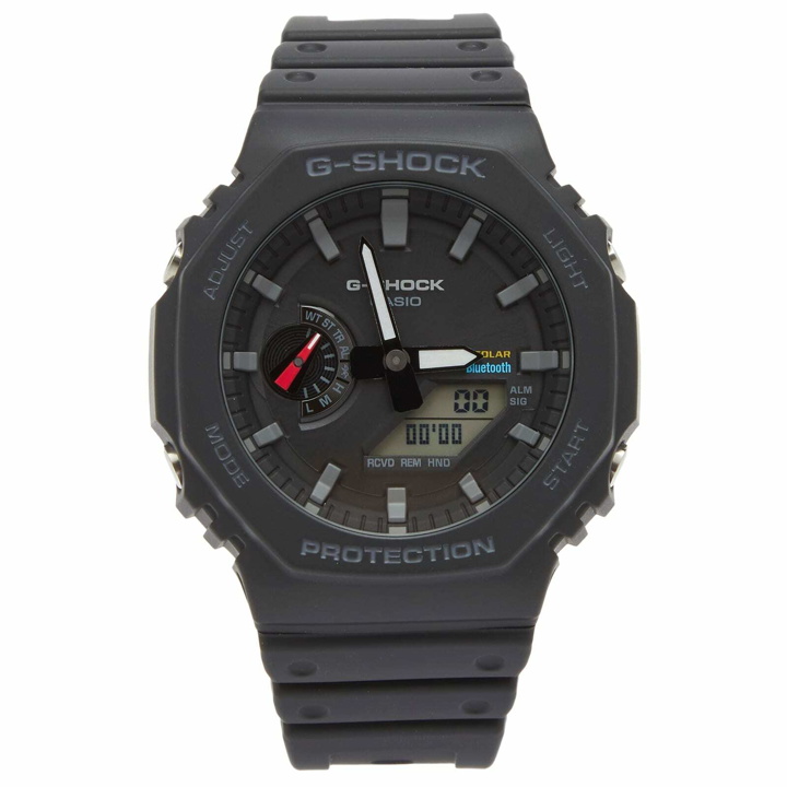 Photo: G-Shock GA-B2100-1AER Bluetooth® Solar Series Watch in Black 