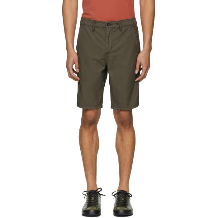 Photo: Rag and Bone Green Standard Issue Army Shorts 
