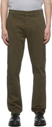 Nudie Jeans Green Alvin Trousers