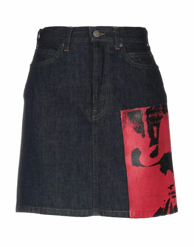 Photo: Calvin Klein 205w39nyc Womens Denim skirt in Blue