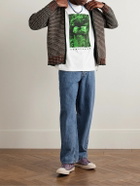 Small Talk - Straight-Leg Striped Jeans - Blue