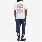 Bisous Skateboards Women's Slime T-Shirt in Cool Blue