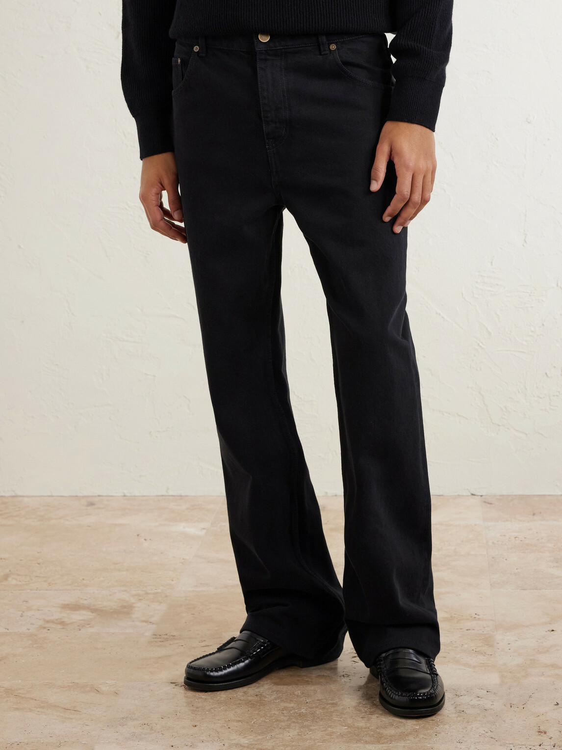 Gabriela Hearst - Rey Straight-Leg Jeans - Black