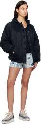 See by Chloé Blue Printed Boxer Shorts