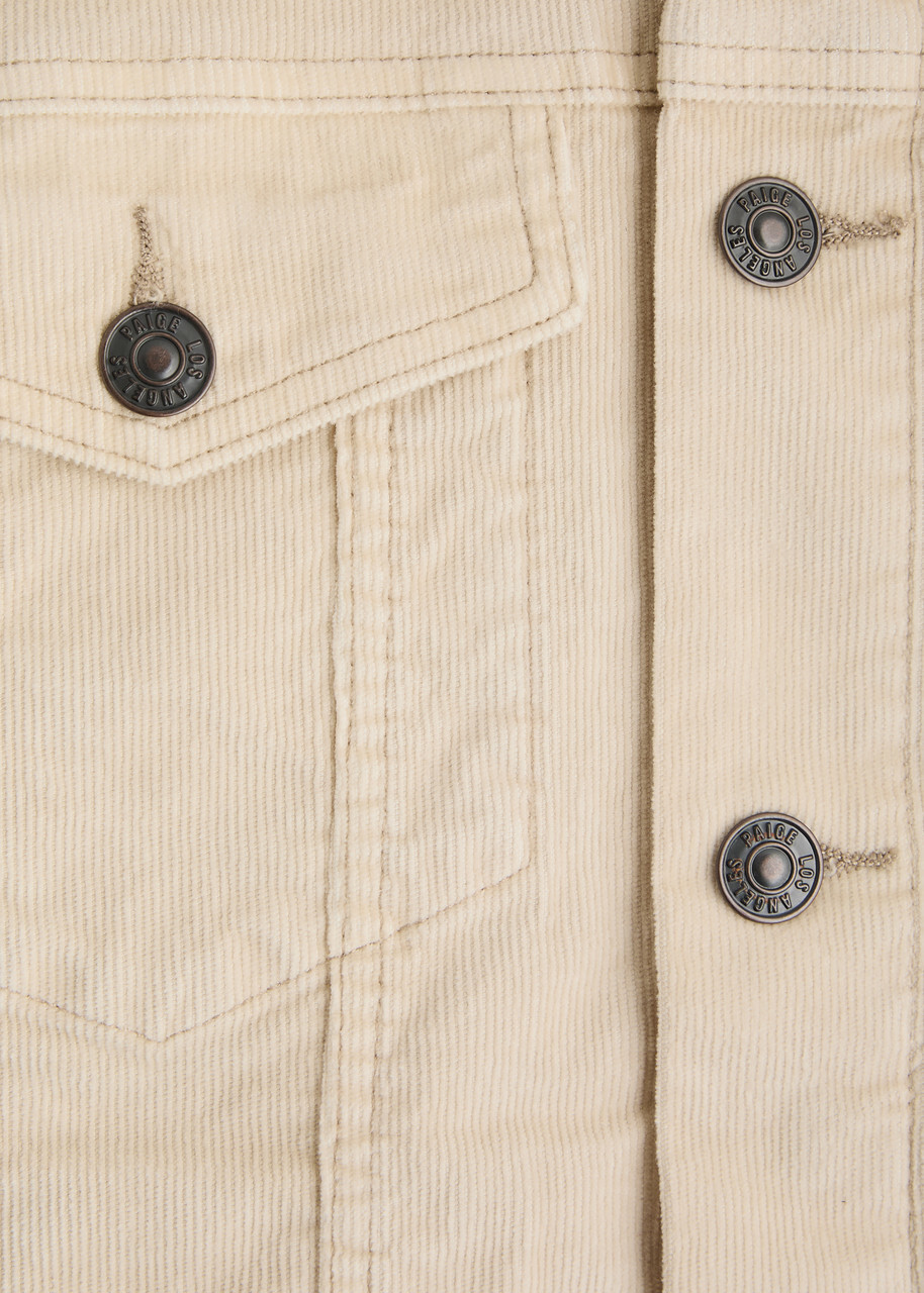 Paige Lars Corduroy Jacket Cream