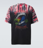 Balenciaga Printed tie-dye cotton jersey T-shirt