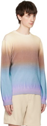 Solid Homme Multicolor Gradient Sweater