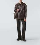 Gucci Leather biker jacket