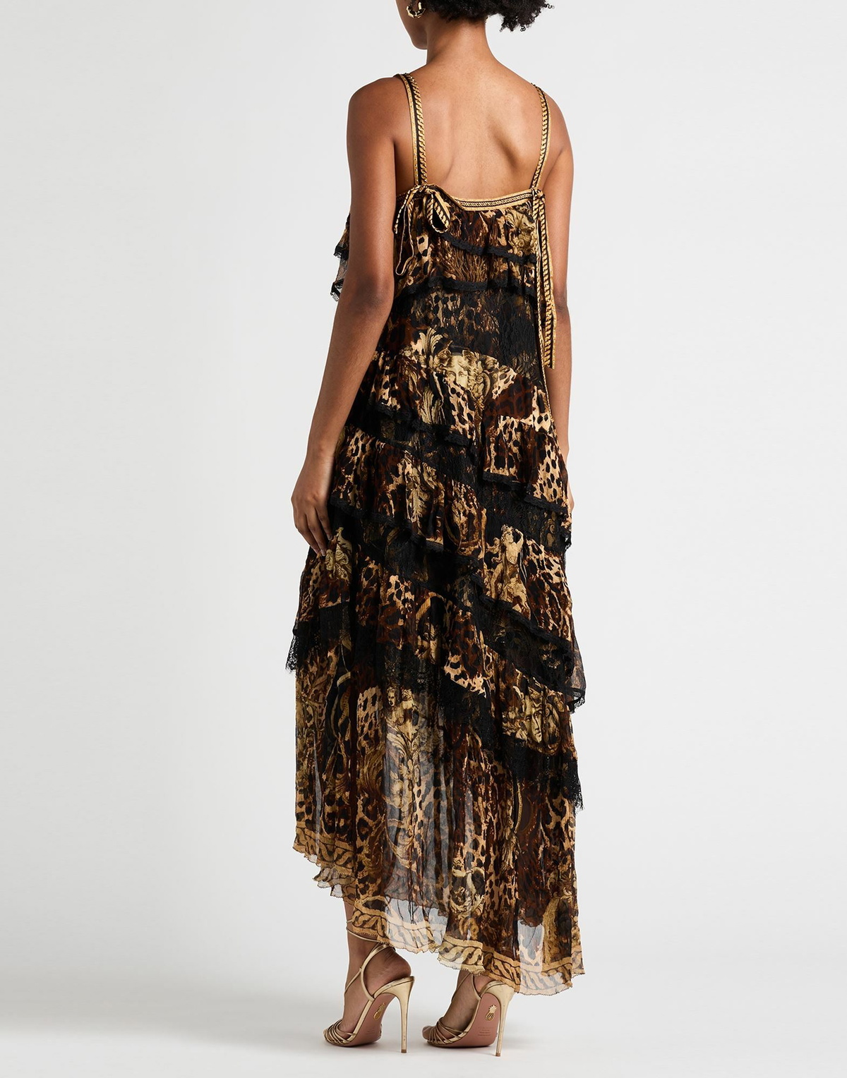 Camilla Womens Maxi dress in Brown