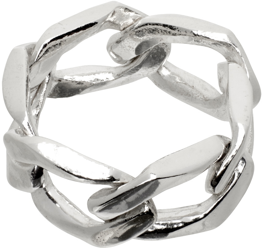 Pearls Before Swine Silver Heidrun Link Ring