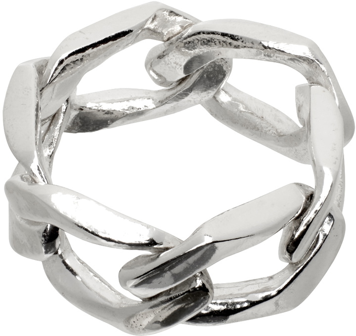 Photo: Pearls Before Swine Silver Heidrun Link Ring