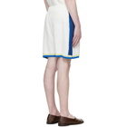 Casablanca Off-White Crochet Shorts