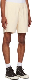 Vince Off-White Drawstring Shorts
