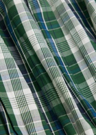 Suzie Kondi Dassia Checked Cotton-poplin Romper Green