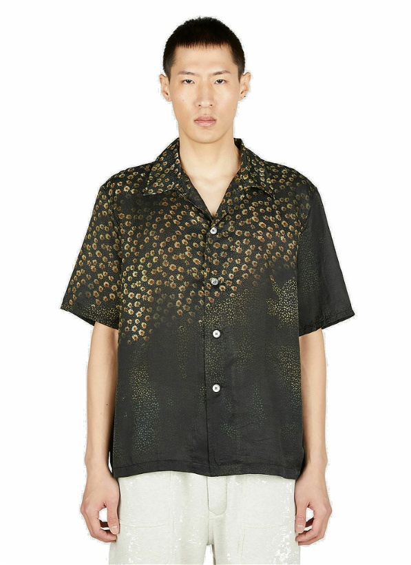 Photo: Our Legacy - Floral Print Shirt in Black