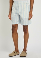 Jacquemus Le Short Calecon Striped Cotton-poplin Shorts Multicoloured 1