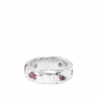 The Ouze Women's Sapphire Scatter Band Ring in Pink